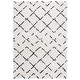 preview thumbnail 49 of 154, SAFAVIEH Arizona Shag Nevada 1.2-inch Thick Rug 4' x 6' - Ivory/Black