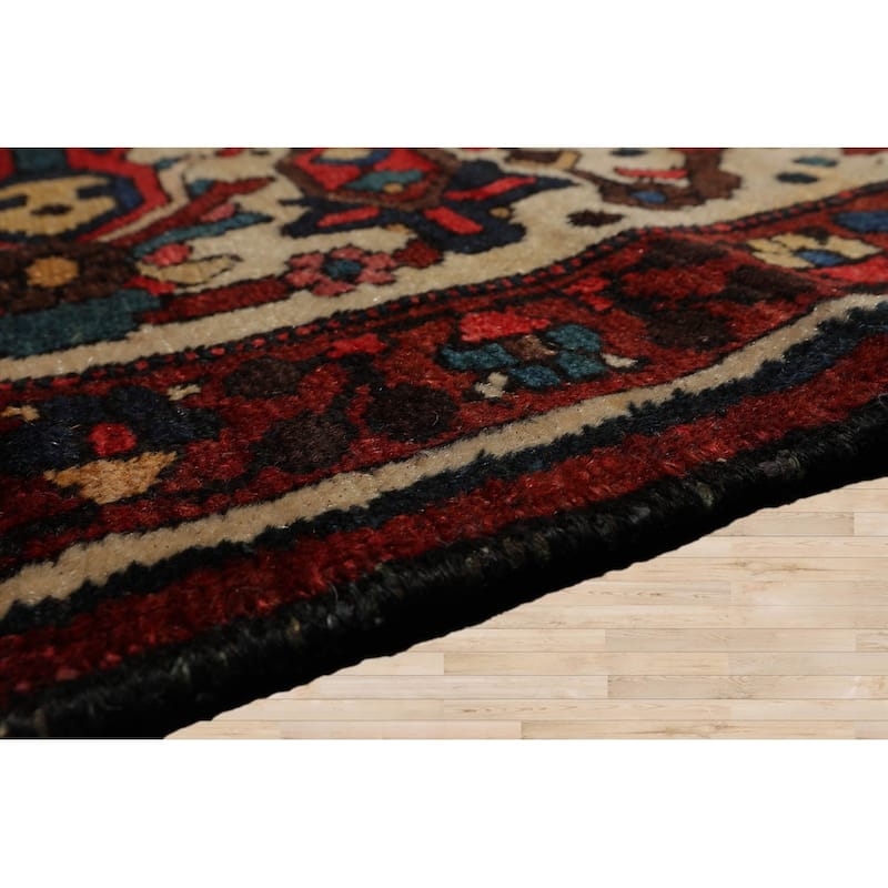 Hand Knotted Bhakhtiari Rust,Ivory Wool Traditional Oriental Area Rug - 11' 4'' x 16' 1''