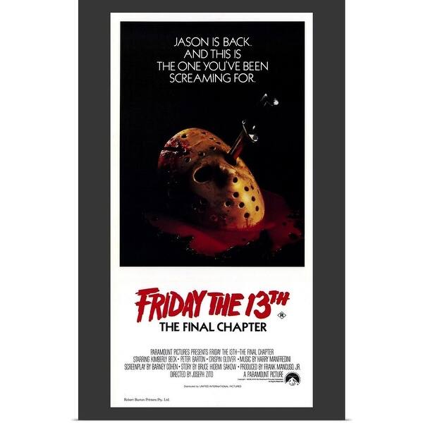Shop Friday The 13th Part 4 The Final Chapter 1984 Multi Overstock 24129528