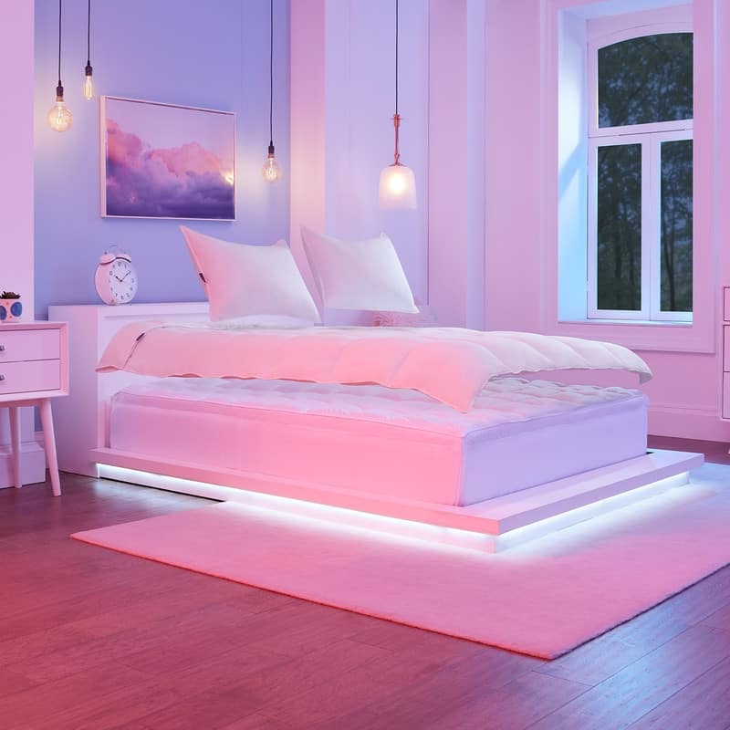 So Fluffy 300TC Mattress Topper - White