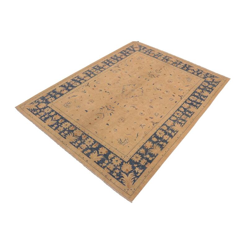 Kafkaz Sun-Faded Odette Wool Rug- 9 ft. 0 in. x 11 ft. 10 in. - 9 ft. 0 in. x 11 ft. 10 in.