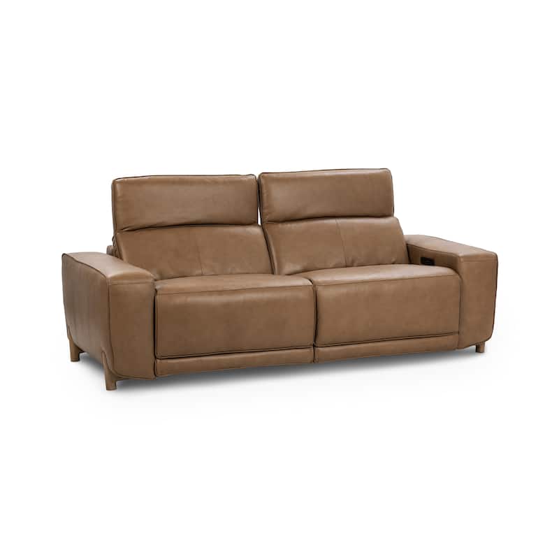 Classic Home Kadon Zero Gravity Power Recliner Upholstered Leather Sofa