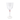 Wine Glasses with Colored Diamond on Stem, Set of 6
