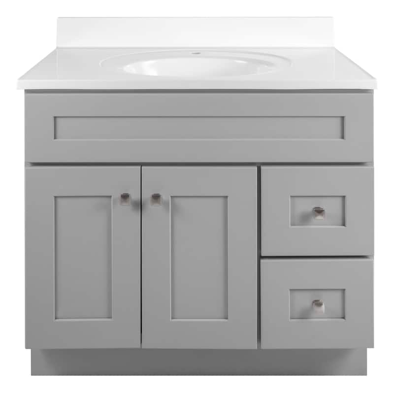 Design House 597807 Brookings 37" Free Standing Single Basin Vanity