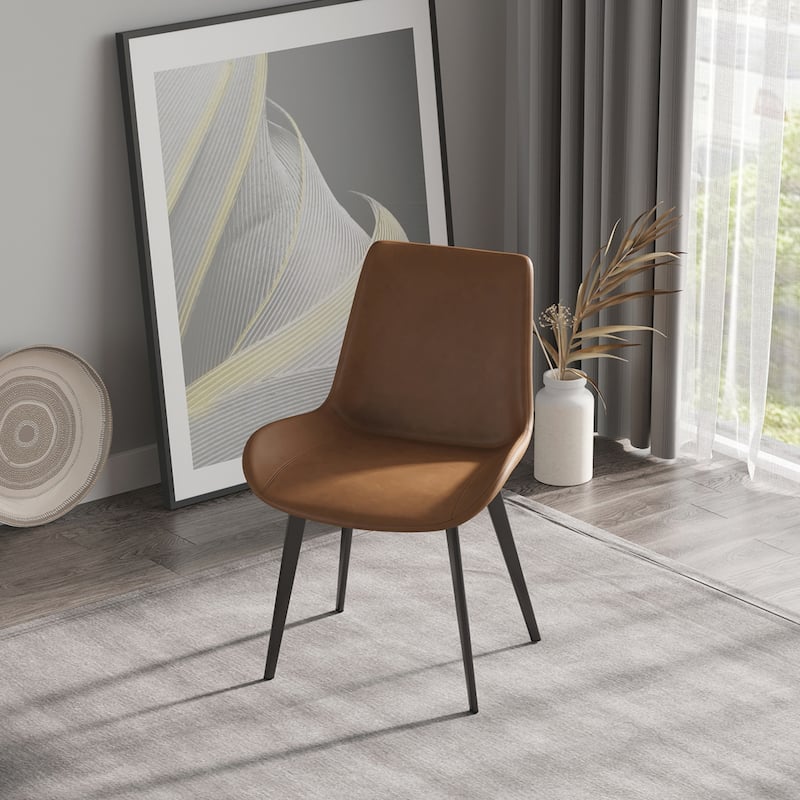 2PCS PU Dining Chairs