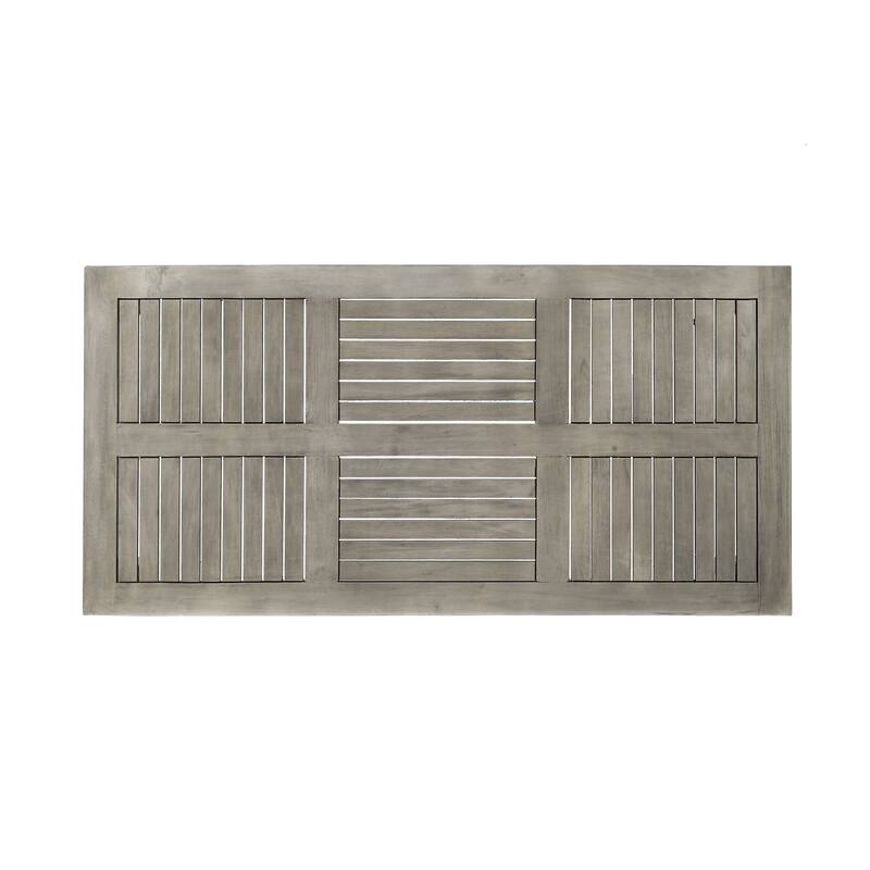 Hampton Acacia Wood Outdoor Coffee Table by Christopher Knight Home