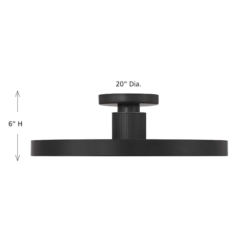 Thayer 1-Light LED Ceiling Light