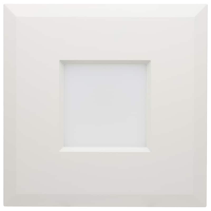 LED Retrofit Downlight 7.5/10.5/14.5 Wattage CCT and Lumens Selectable 120 Volt Round White Finish