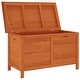 preview thumbnail 28 of 79, vidaXL Patio Storage Box with Lid for Outdoor Garden Furniture Solid Wood Fir