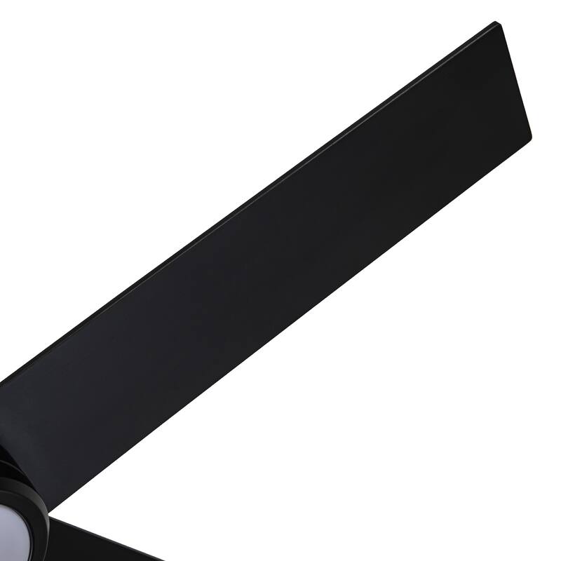52" Lowe Profile Ceiling Fan with Light, Remote Control