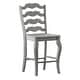 preview thumbnail 16 of 16, Eleanor French Ladder Back Wood Counter Chair (Set of 2) by iNSPIRE Q Classic Antique Grey