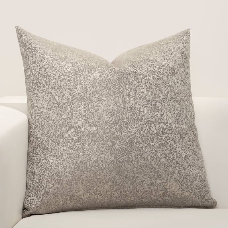 F Scott Fitzgerald Jazz Club Silver Accent Throw Pillow