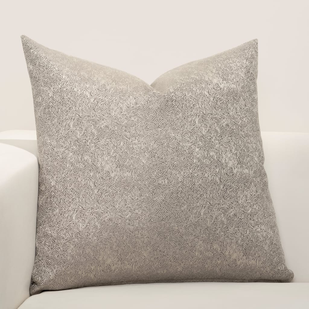 F Scott Fitzgerald Jazz Club Silver Accent Throw Pillow