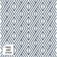 NextWall Navy Diamond Geometric Peel and Stick Removable Wallpaper - 20.5 in. W x 18 ft. L