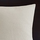 preview thumbnail 38 of 58, Madison Park Signature Essence Oversized Cotton Clipped Jacquard Comforter Set with Euro Shams and Throw Pillows
