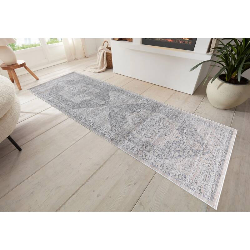 Ray Collection Modern Abstract Oriental Area Rug