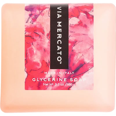 Via Mercato-Bella-100G Glycerin Soap-Vervain Pink Grapefruit & Cassis