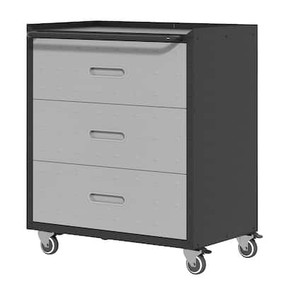 Versatile Heavy-Duty Metal Storage Cabinet with Mobility for All Spaces