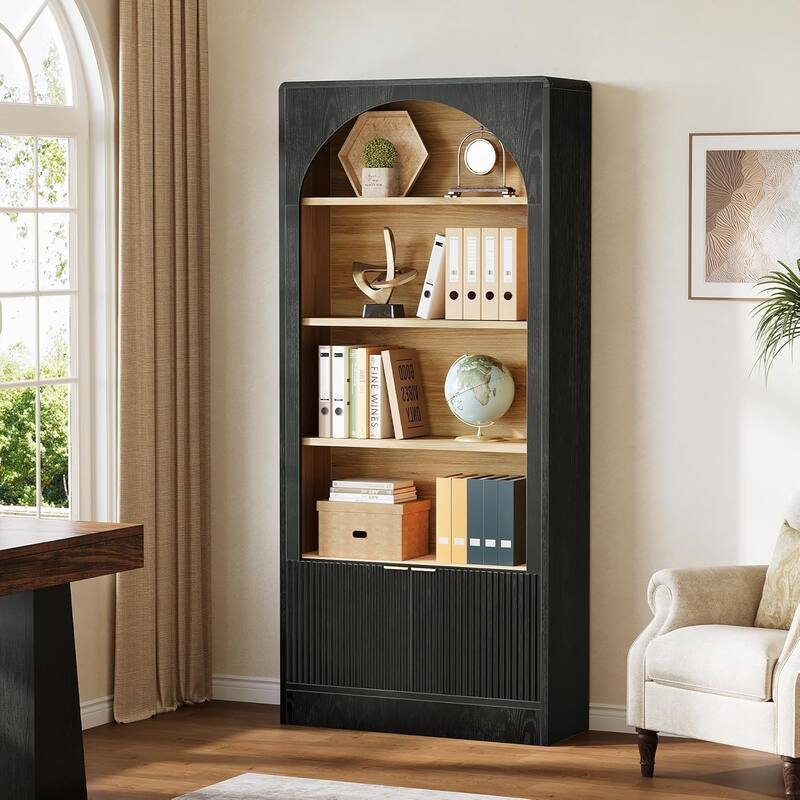 71 Inch Modern Tall Arch Vertical File Filing Cabinet for Home Office