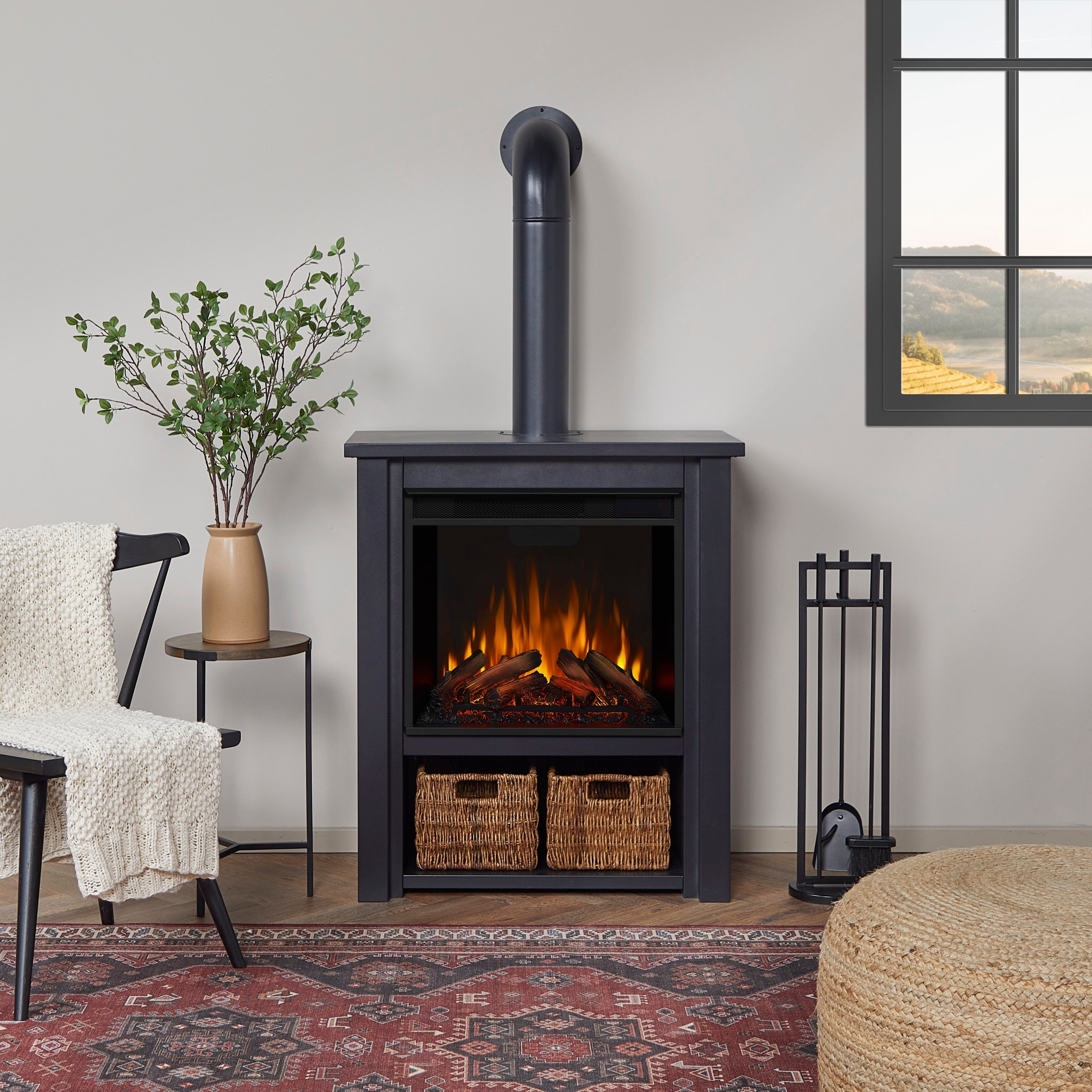 Real Flame Hollis Electric Fireplace 32"