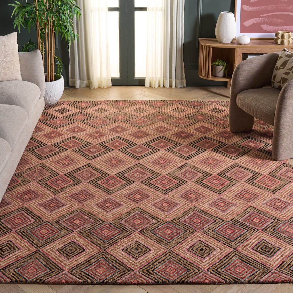 SAFAVIEH Handmade Aspen Zofija Bohemian & Eclectic Tribal Wool