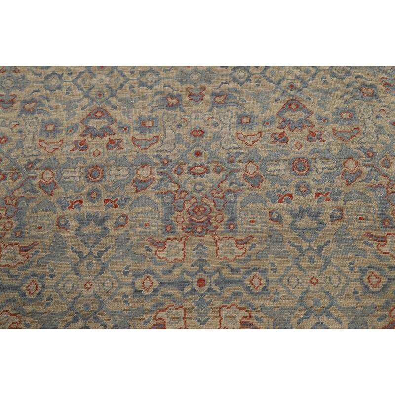 Geometric Traditional Ziegler Turkish Wool Area Rug Decorative Carpet - 6'7" x 9'10"