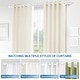 preview thumbnail 10 of 28, Modern Round Urn Adjustable Drapery Double Curtain Rod