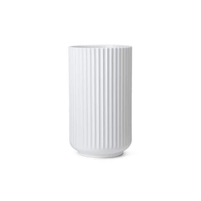 Lyngby Porcelæn Vase, White
