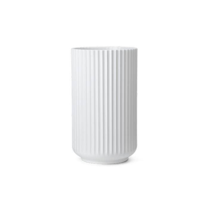 Lyngby Porcelæn Vase, White - H: 6.1"