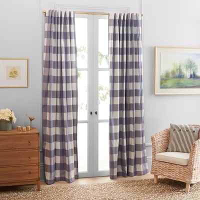 SAFAVIEH Hyland Blackout Window Curtain Panel Treatment (Single)