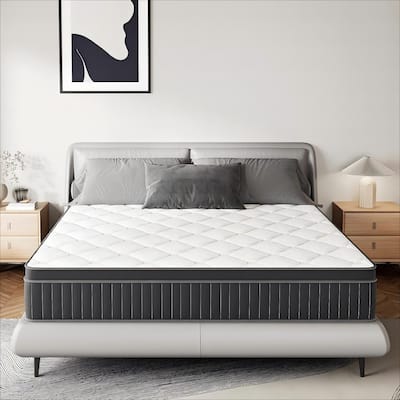 SweDrea 12in. Medium Firm Innerspring Mattress for Back Pain Relief and Cooling with CertiPUR-US, SGS and OEKO-TEX Certified