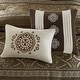 preview thumbnail 19 of 28, Madison Park Essentials Alexine Brown 16 Piece Jacquard Comforter Set with 2 Bed Sheet Sets