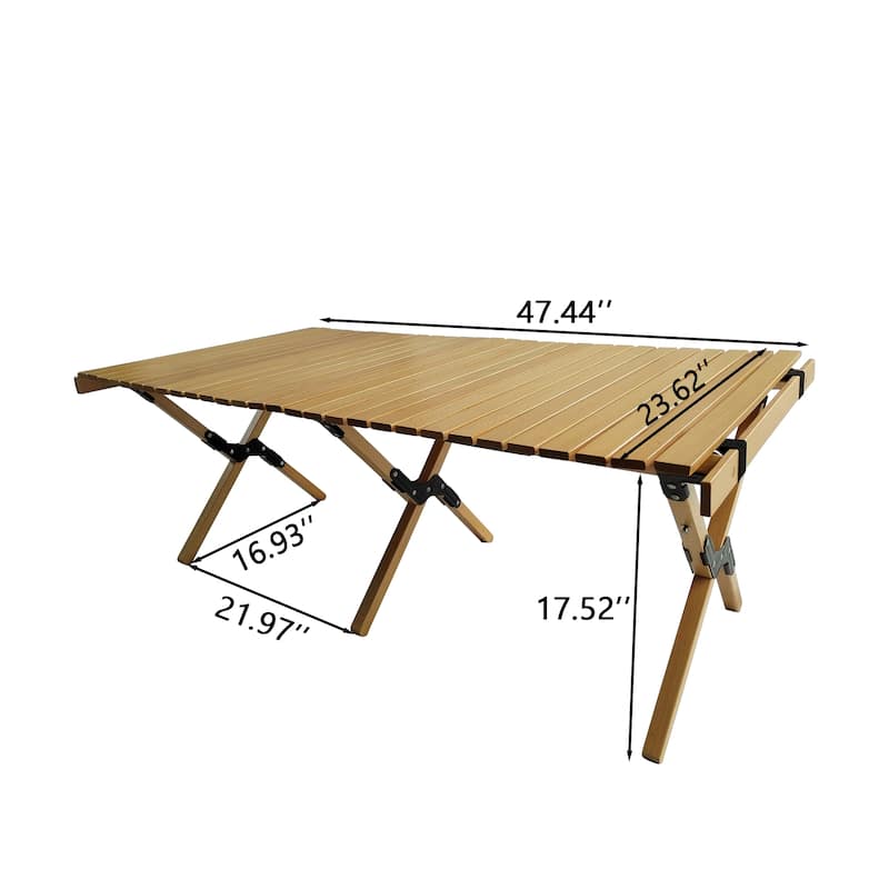 Portable Patio Dining Table