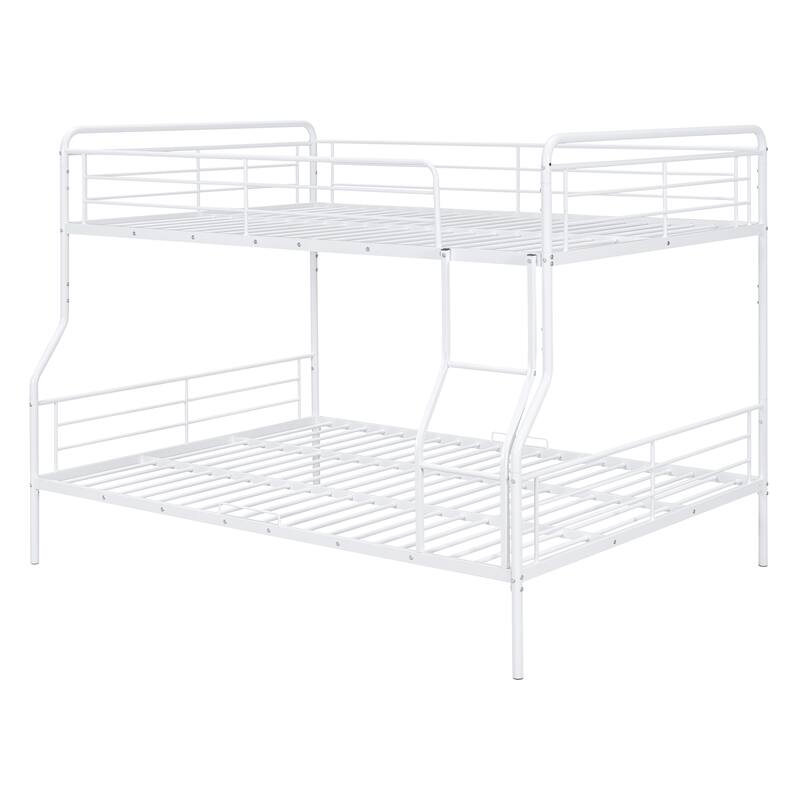 Full XL Over Queen Metal Bunk Bed