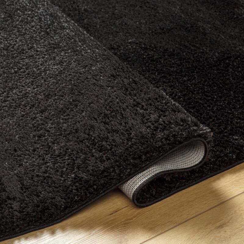 Livabliss Cloudy Shag Vibrant Solid Plush Area Rug