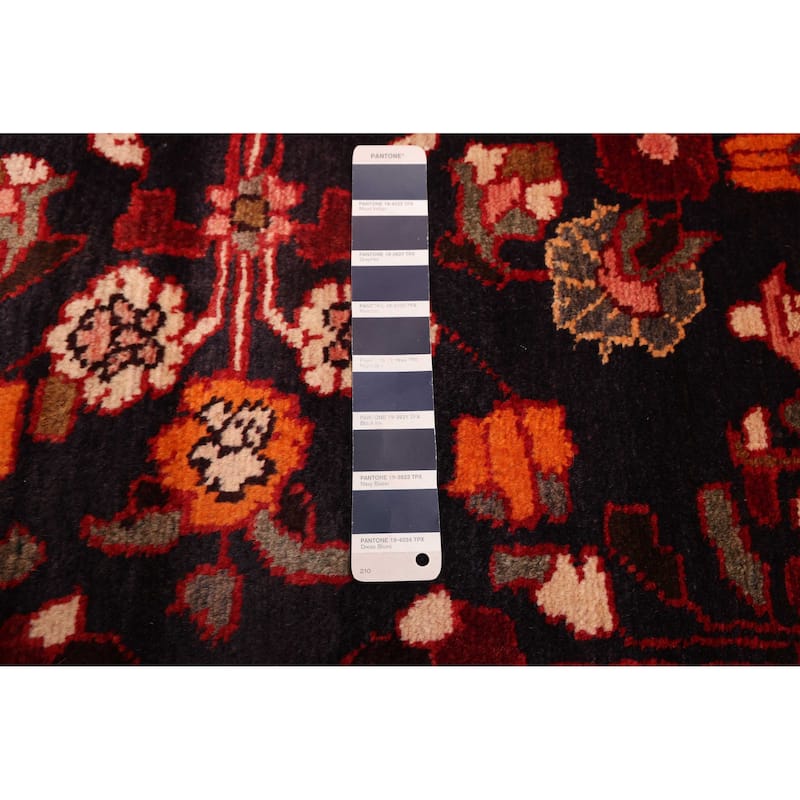 ECARPETGALLERY Hand-knotted Andelz Navy Wool Rug - 3'3 x 7'5