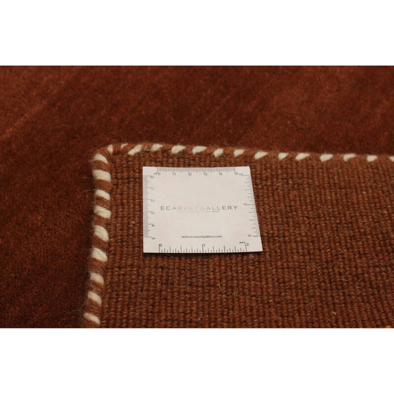 Kashkuli Gabbeh Brown Rug 2'8" x 11'1" - 2'8 x 11'1