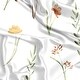 preview thumbnail 2 of 4, Sweet Jojo Designs Boho Floral Garden Flower Girl Satin Fitted Crib Sheet Watercolor Bohemian Farmhouse Vintage Shabby Chic Sage