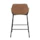 Carbon Loft Galotti Industrial Counter Stools (Set of 2) - N/A