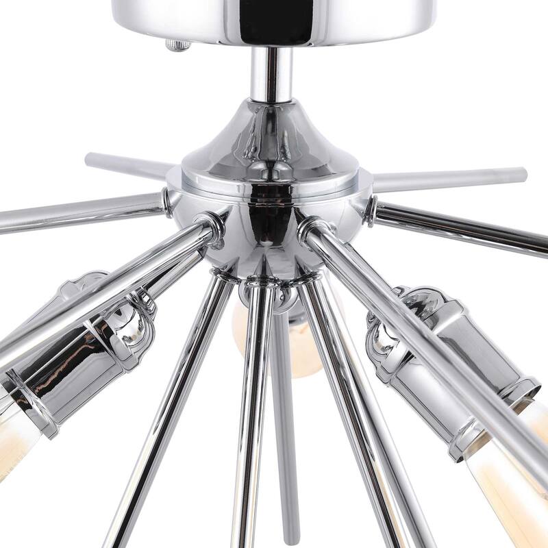 GetLedel Modern 3-Light Sputnik Semi-Flush Mount