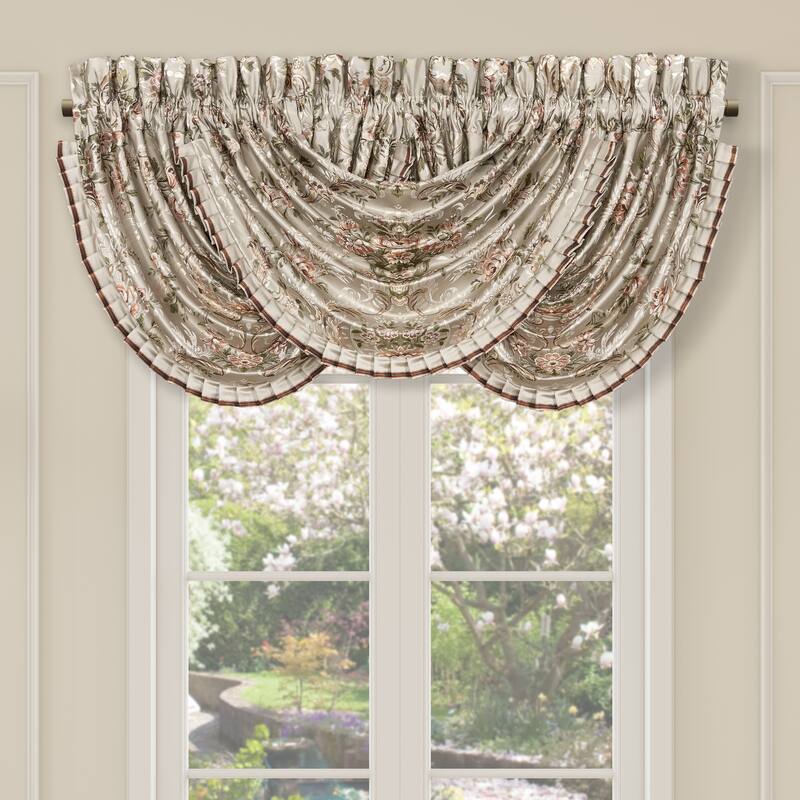 J. Queen New York Pecora Window Waterfall Valance