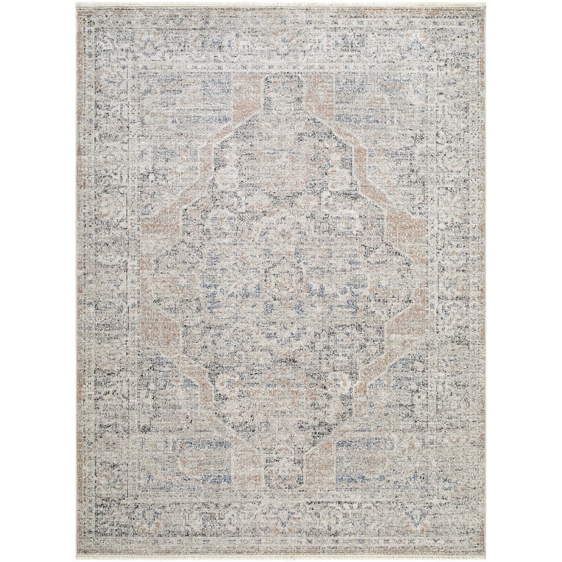 Galey Alix x Livabliss Maria Elena IV Vintage Medallion Area Rug