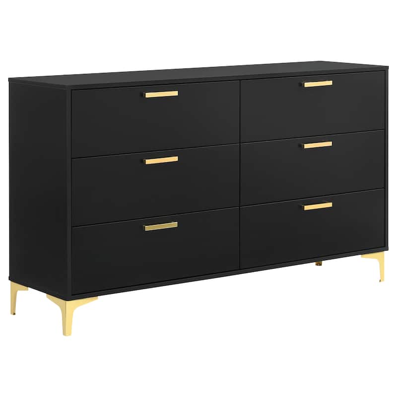 Kendall Modern Classic Wood 6-drawer Dresser