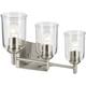 Option Brushed Nickel / Clear