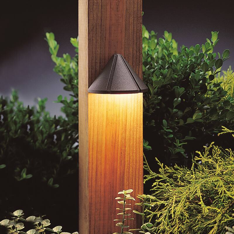 Kichler Six Groove 4" LED Deck and Step Light - 3000K