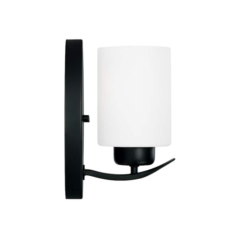 Dixon 1-light Wall Sconce w/ Soft White Glass