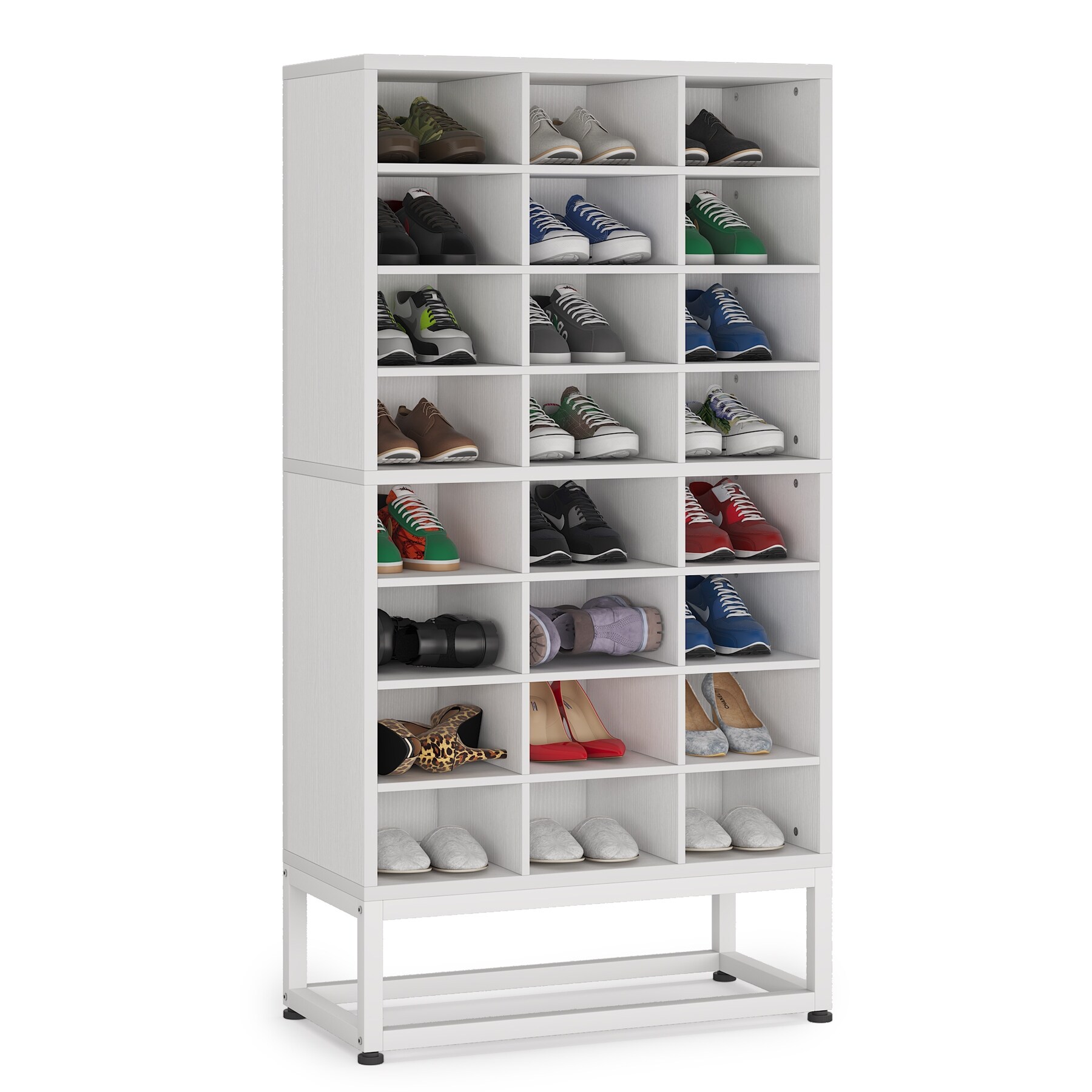 https://ak1.ostkcdn.com/images/products/is/images/direct/6533ea3d56cc9f3a58d3b2e381ac58b6152f093f/White-24-Pair-Shoe-Storage-Cabinet%2C-8-Tier-Feestanding-Cube-Shoe-Rack-Closet-Organizers-for-Bedroom%2C-Hallway.jpg