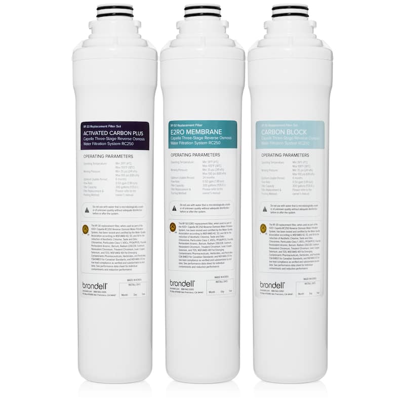 Brondell H2O Capella Reverse Osmosis Water Filtration System