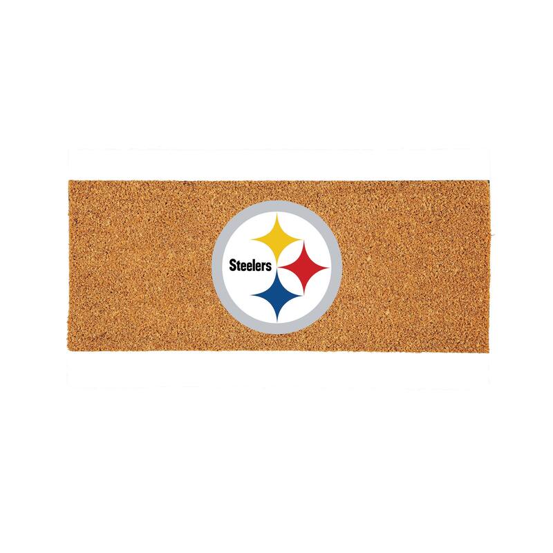 Pittsburgh Steelers Full Color Indoor/Outdoor Coir Mat