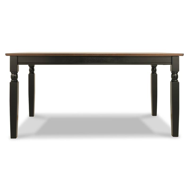 Signature Design by Ashley Owingsville Black/Brown 7-Piece Dining Package